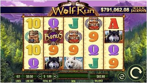 Play MegaJackpots Wolf Run Online .